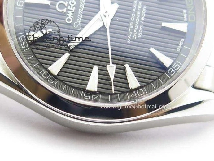 0303 Versatile Aqua Terra ‘PyeongChang 2018’ JHF Best Edition Black Dial On SS Bracelet A 8204